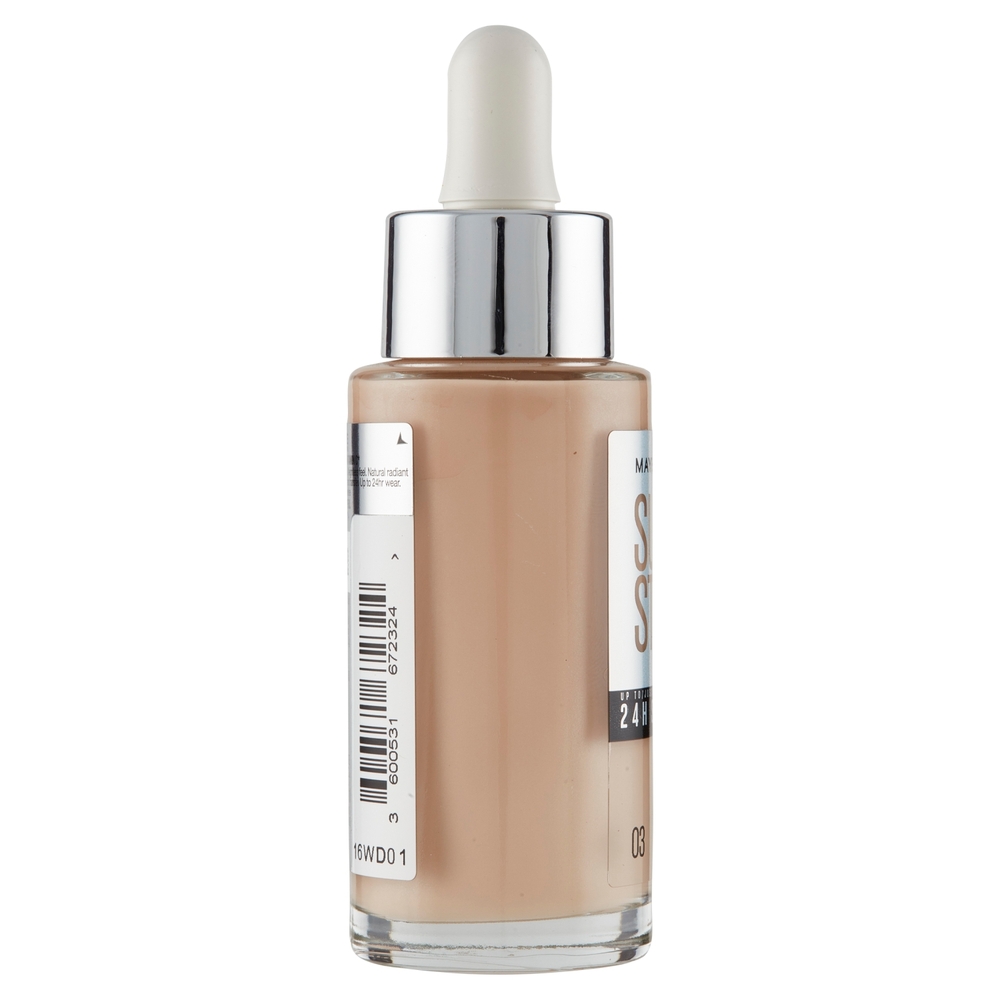 Maybelline New York Fondotinta Super Stay Skin Tint 24h - 03 30 ml